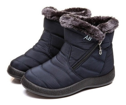 Bota Impermeable Con Forro De Piel Para Nieve Extrema