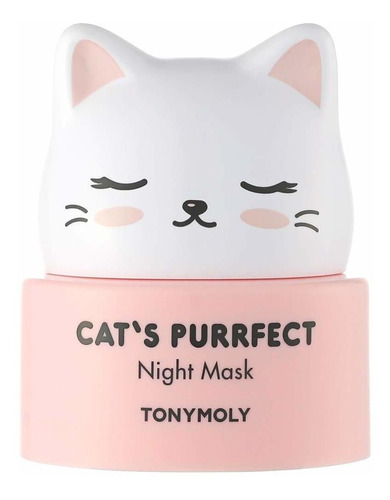 Tonymoly Cats Purrfect Mascarilla De Noche, 50 G.