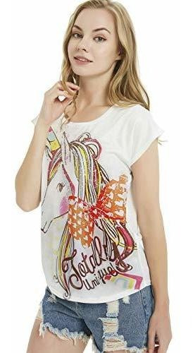Futuro Camiseta De Manga Corta Para Mujer, Diseño De Lazo, M