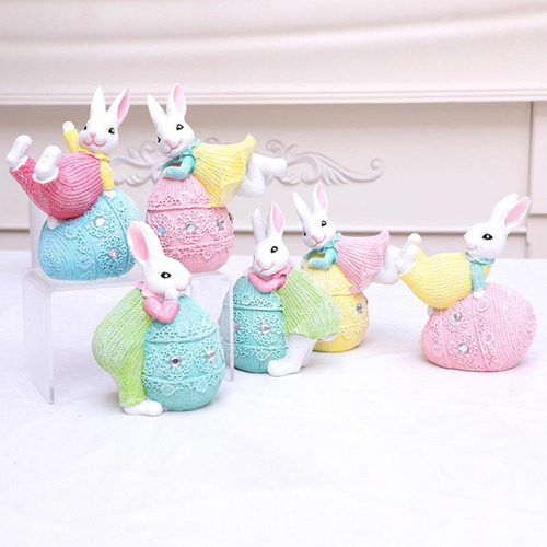 Estatuilla De De Pascua, Decoración De Pascua, Estilo D
