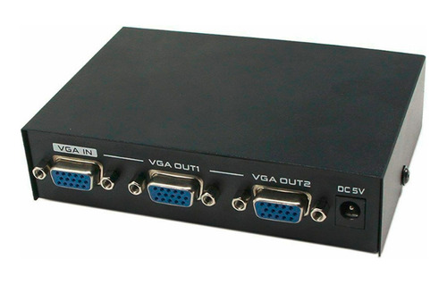 Splitter Vga 1x2 Activo Conversor Duplica Imagen Video