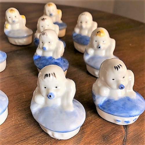Kit Com 10 Bebes De Porcelana. 1 Ano. Maternidade