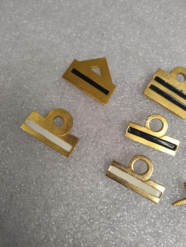 Antiguas Insignias Militares Grados De La Armada (Usado)