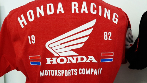 Imagen 5 de 10 de Remera Honda Hrc W21- 100% Original