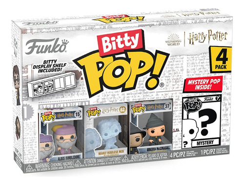 Funko Bitty Harry Potter Dumbledore, Nearly Nick, Minerva  ?