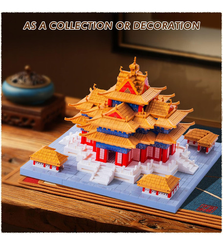 Geyang Juego De Micro Bloques De Construcción De Arquitectur