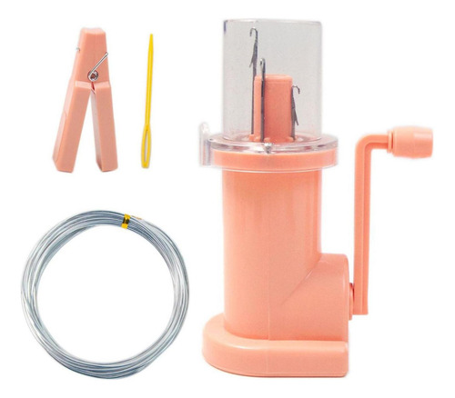 Mini Herramienta De Tejedora De Máquina De Tejer De Rosa