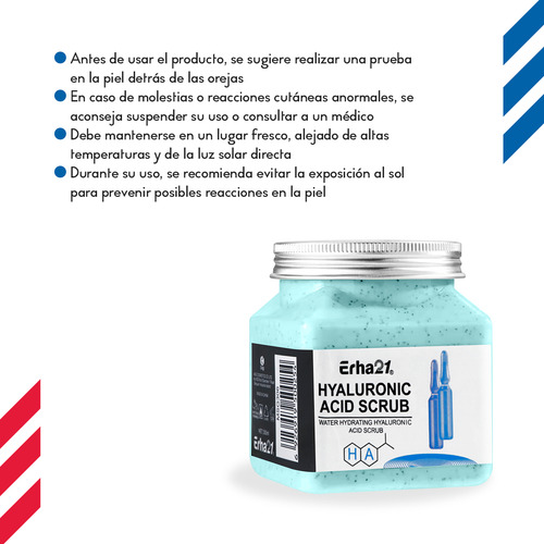 Exfoliante Corporal Diler De 350ml Fórmula Con Colágeno Y Ácido Hialurónico Para Piel Suave Limpia Y Revitalizada De Uso Diario O Semanal Aroma