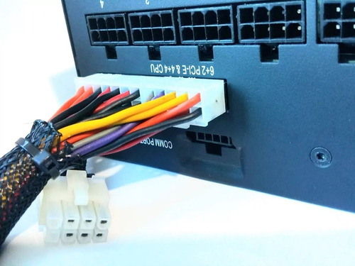 Imagem 5 de 5 de Cabo Corsair Cpu Eps Processador Modular Original Fonte