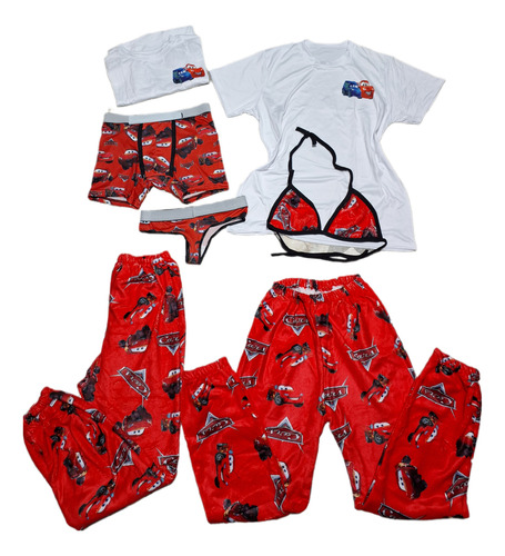 Pijama En Duo 7pz Para Pareja