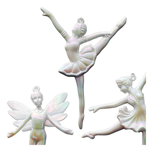 5 Piezas Colgante De Árbol De Navidad, Adorno De Bailarina