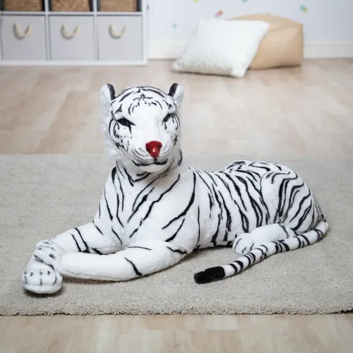 Stuffed Animal Melissa & Doug Giant Siberian White Tiger