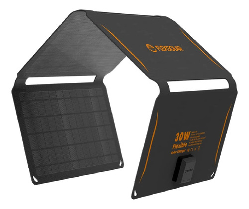 Kit Panel Solar Plegable Portatil 30w (19.8 V/1.6 A Maximo)