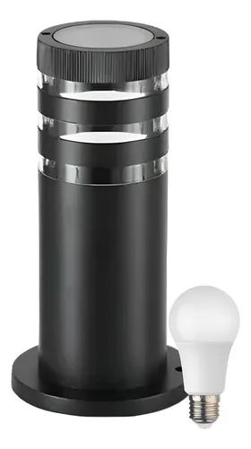 comprar Aplique Farol Led Porta E27 Ip54 30cm + Ampolleta