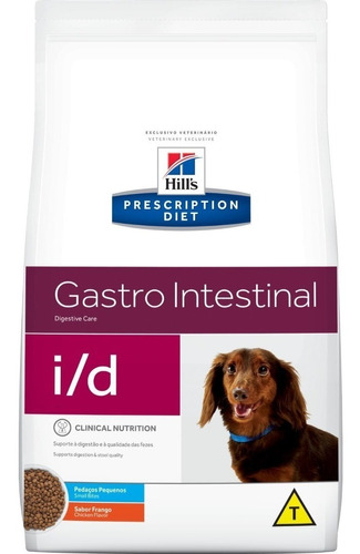 Ração Hills Cães I/d Gastrointestinal Pedaços Pequenos 7,5kg