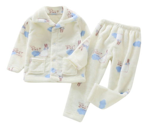 Pijama Keep Warm Para Bebés Y Niñas, Ropa De Dormir De Frane