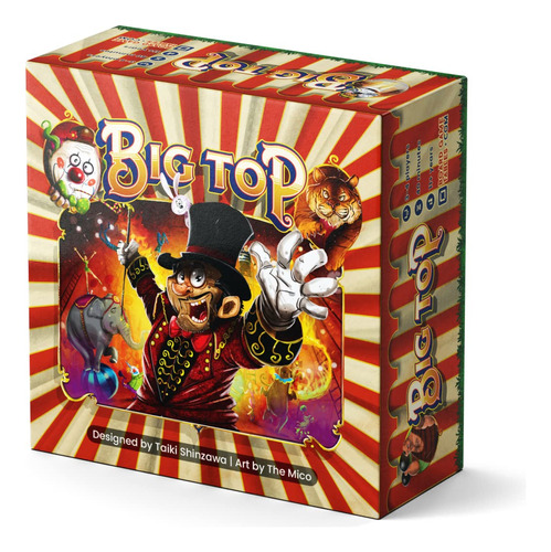 Big Top - Juego De Subastas De Ritmo Rápido - 3 A 4 Jugado.