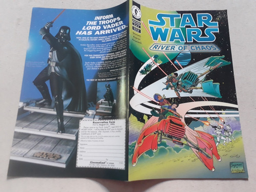 Star Wars River Of Chaos N° 2 Año 1995 Dark Horses Comics (Usado)