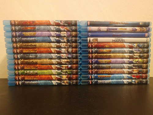 Blu-ray Marvel Colección Mcu // 24 Films Latino