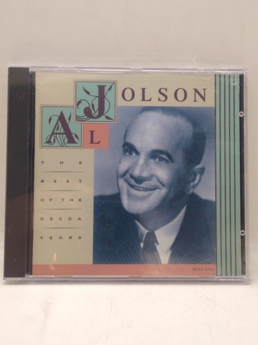Al Jolson The Best Of The Decca Years Cd Nuevo