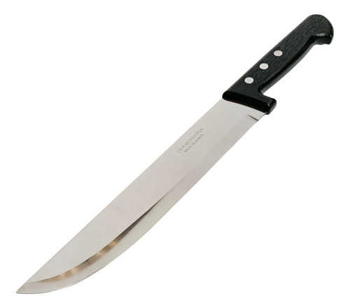 Cuchillo De Cocina 20cm Tramontina Plenus C/negro