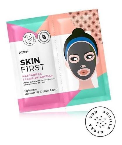 Cyzone - Mascarilla Facial De Arcilla Skin First