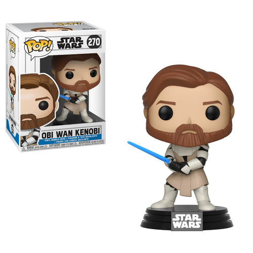 Figura De Obi Wan Kenobi Funko Pop Star Wars: Clone Wars