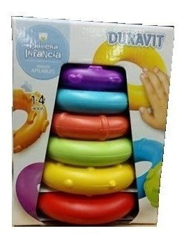 Imagen 3 de 4 de Duravit Piramide Anillos Apilables 1 A 4 Años Playking