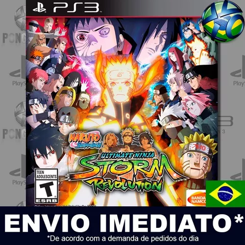 Naruto Ultimate Ninja Storm Revolution Ps3 Legenda Português