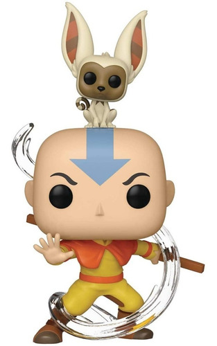 Funko Pop Avatar Aang With Momo