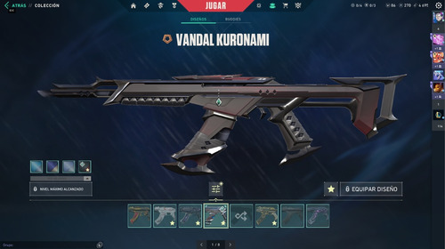 Cuenta Valorant Ascendente Skins (Usado)