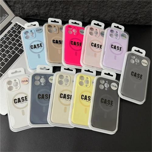 Funda Protectora For iPhone 16, Color Caramelo