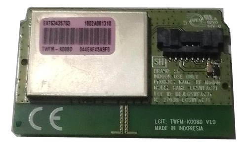 Módulo Wifi LG Lgswfac71 Eat63435703 *box18 (Usado)