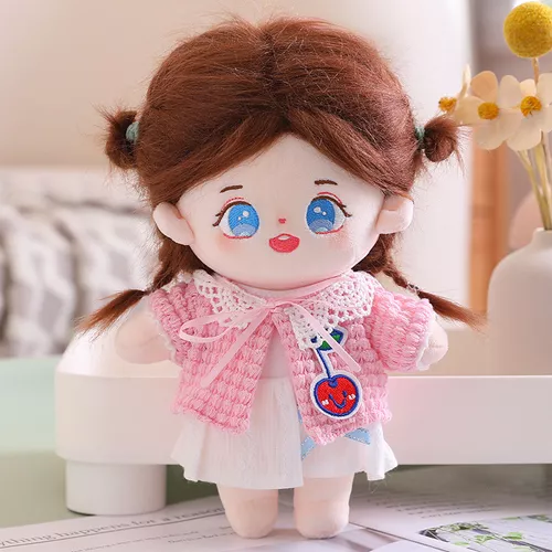 Boneca Kawaii Idol com Roupas, Bonecas Estrela de Pelúcia