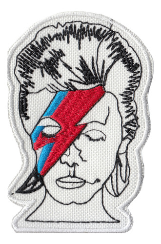 David Bowie Parche Stardust Standard Adherible Shape