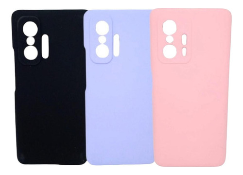 Estuche Silicone Case Cerrado Para Xiaomi Mi 11t- Mi 11t Pro