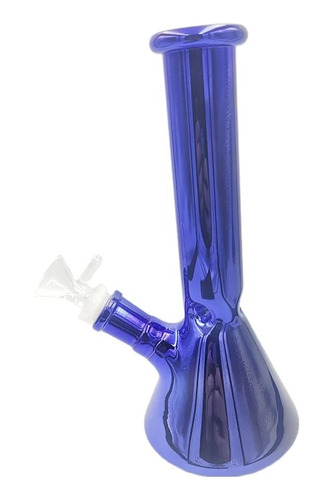 Bong H14 Metalizado Soporte Hielo 21cm Pipa De Agua