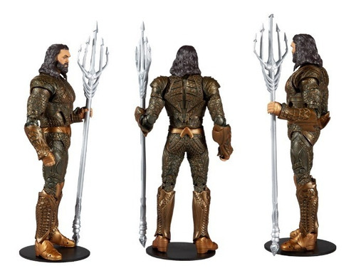 Imagen 4 de 7 de Aquaman Figura De Coleccion Dc Multiverse Justice League