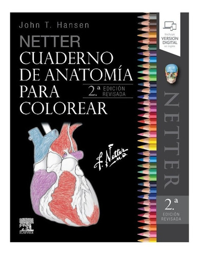 Cuaderno De Anatomía Para Colorear - Netter - Nuevo