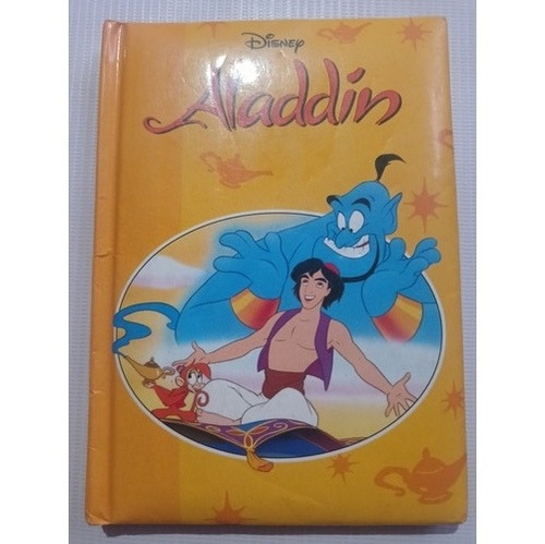 Libro Aladdin Disney Vintage 90s Soft Año 1997