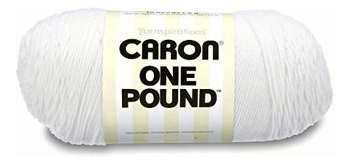 Spinrite Caron Fabric Yarn, 1-pound, White