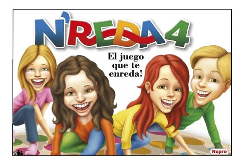 N'reda4 Enredados Nreda2 Juego Simil Twister Nuevo Diseño