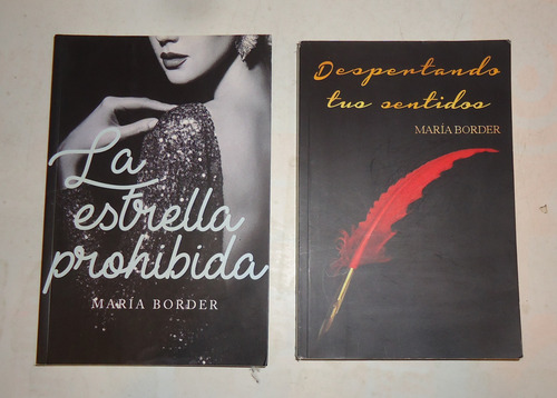 Lote De 4 Libros Novela Romantica Maria Border Como Nuevos