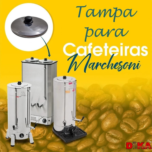 Imagem 2 de 2 de Tampa Para Cafeteira Elétrica Marchesoni Original