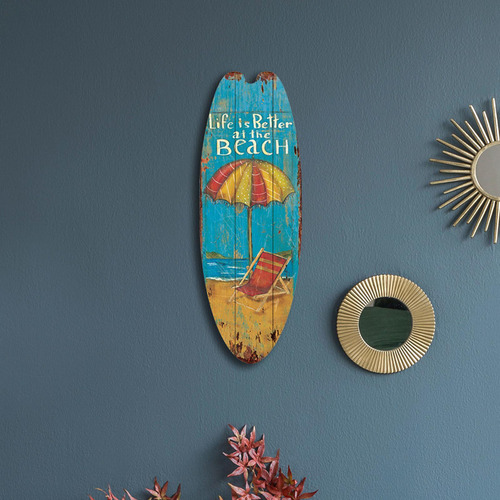 Estátua Da Parede Decoração De Parede Surf Prancha De