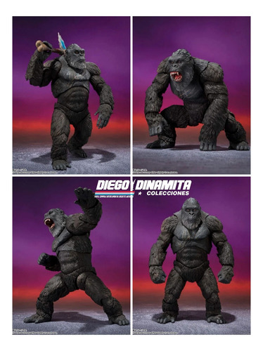 Figura Sh Monsterarts Kong From Godzilla The New Empire 2024 (Usado)