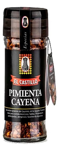 Pimienta De Cayena Especias El Castillo X 50gr