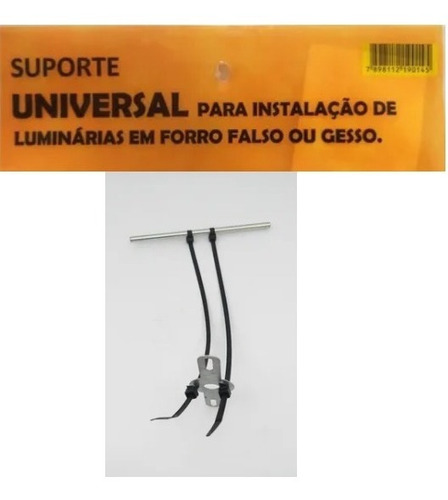 Suporte Universal P/ Instalação De Luminárias Em Forro Gesso