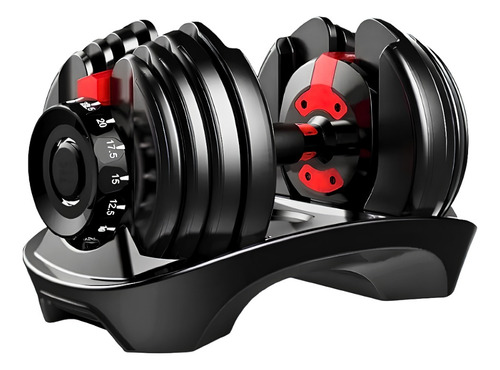 Halter Dumbbell Ajustável Até 24kg Musculação C/ Nf - Dsr