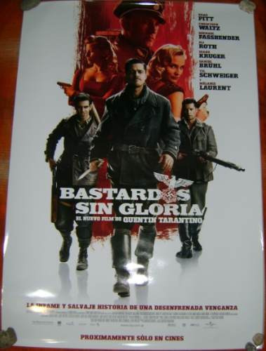 Poster Cine Bastardos Sin Gloria